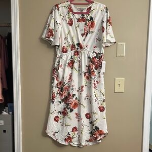 Floral Maternity Dress